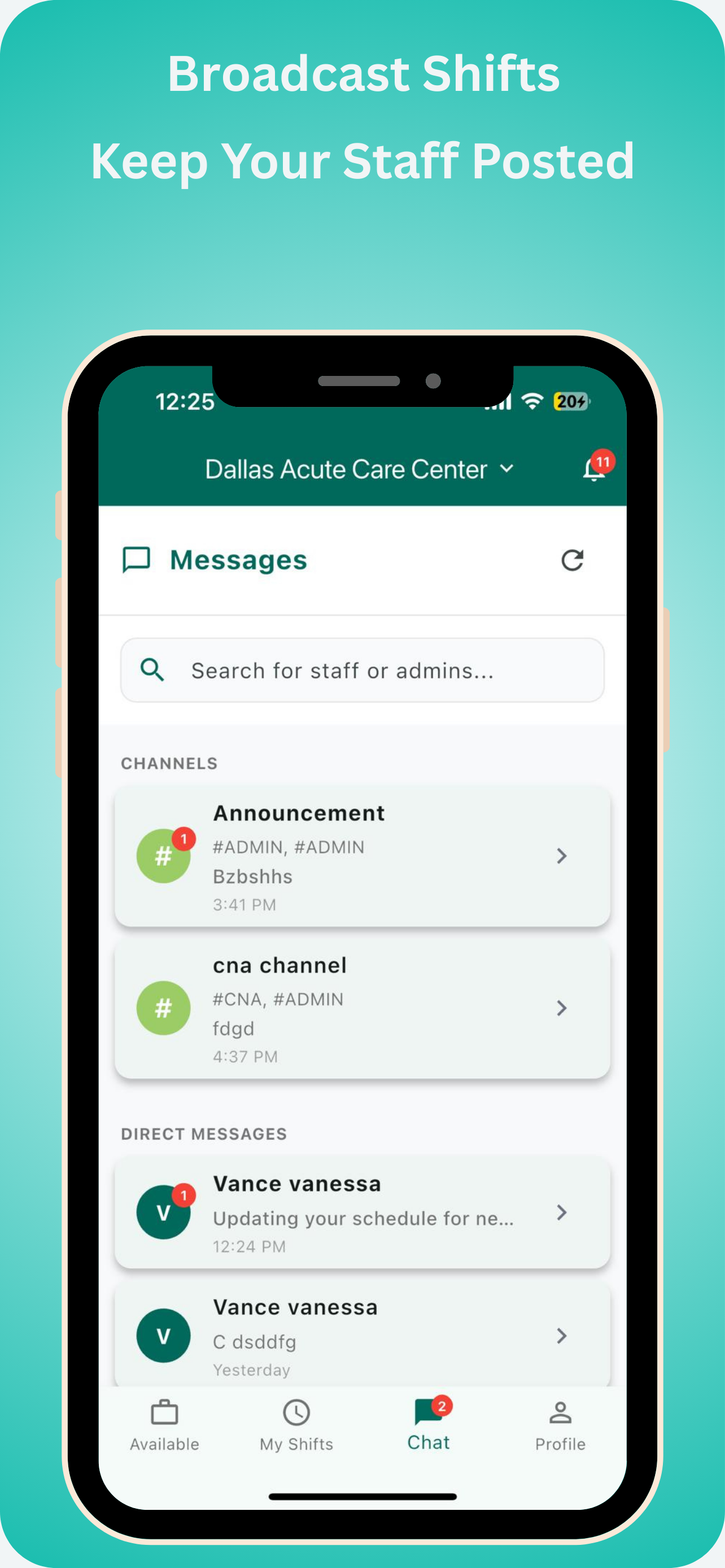 ThinStaff Staff Management - Never Miss a Shift